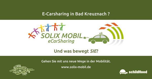 E-Carsharing in Bad Kreuznach ? SOLIX MOBIL. eCarSharing Und was bewegt SIE? Gehen Sie mit uns neue Wege in der Mobilität. www.solix-mobil.de