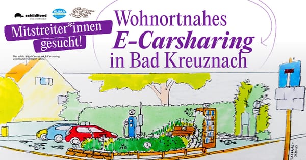 Wohnortnahes E-Carsharing in Bad Kreuznach: Mitstreiter*innen gesucht!