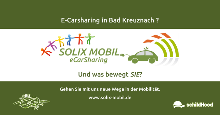 E-Carsharing in Bad Kreuznach ? SOLIX MOBIL. eCarSharing Und was bewegt SIE? Gehen Sie mit uns neue Wege in der Mobilität. www.solix-mobil.de